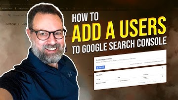 How to Add a User to Google Search Console