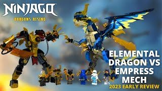 LEGO NINJAGO 71796 Elemental Dragon vs. The Empress Mech Review - Little  Day Out