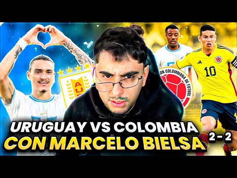 MARCELO BIELSA OPINA SOBRE COLOMBIA 2 URUGUAY 2