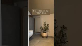 Stauraum Schaffen Im Badezimmer Schrank Ikea Havbäck Besta Beige Fronten Wc Inspo Diy Günstig Bad