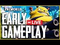 Playing palworld now  early access gameplay