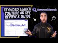 Keyword Search 🔎 YouTube Channel &amp; YouTube Ad Competitor Research &amp; Spy Tool | Aleric Heck - AppSumo