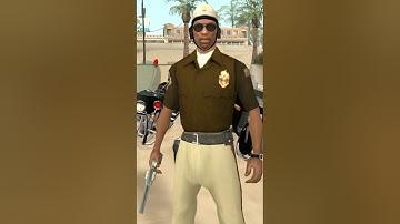 What Happens if CJ Joins Police in GTA SAN ANDREAS? (Motorcycle Unit)