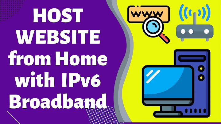 Host Website from Home with IPv6 Broadband ISP Jio Fiber✅ Linux Web Server Setup on Desktop Tutorial
