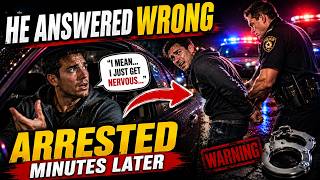 If Cops Ask "Why Are You Nervous?" — Most Drivers Answer Wrong and Get Arrested