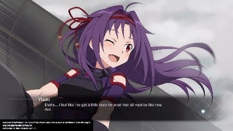 Sword Art Online Fatal Bullet- Yuuki Motorcycle Ride Event