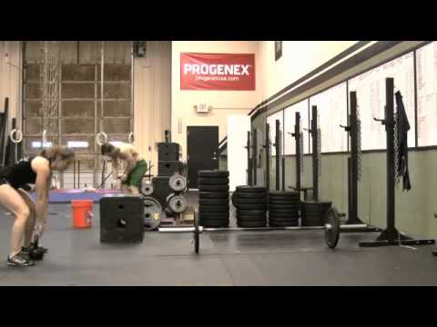 CrossFit - "Wittman" Hero WOD Demo with Michelle K...