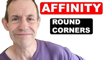 Affinity Designer 2 : Round CORNERS Of Shapes HOW TO
