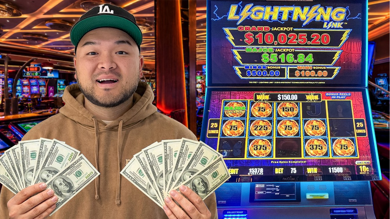 My INSANE Slot Machine Winning Streak Continues…