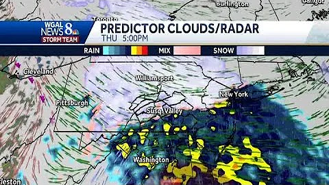 Updated snow, sleet and ice forecast for south-cen...