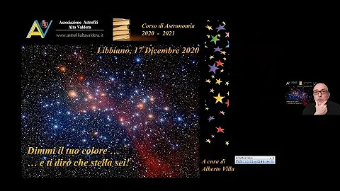 Come vengono classificate le stelle in base al colore?