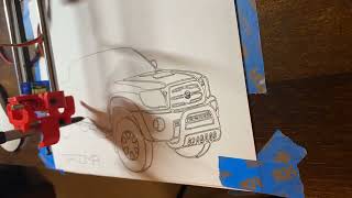 Pen Plotter Test Run