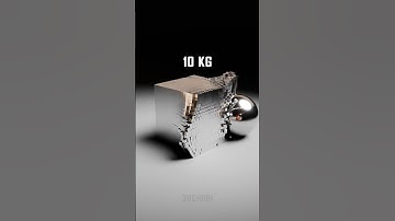 Watch 8000 Cubes Satisfying Crumble against Metal Ball #satisfying #animation #blender  #3dart