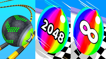 Going Balls Vs Ball Run 2048, Infinity - Satisfying Mobile Games All Levels Gameplay