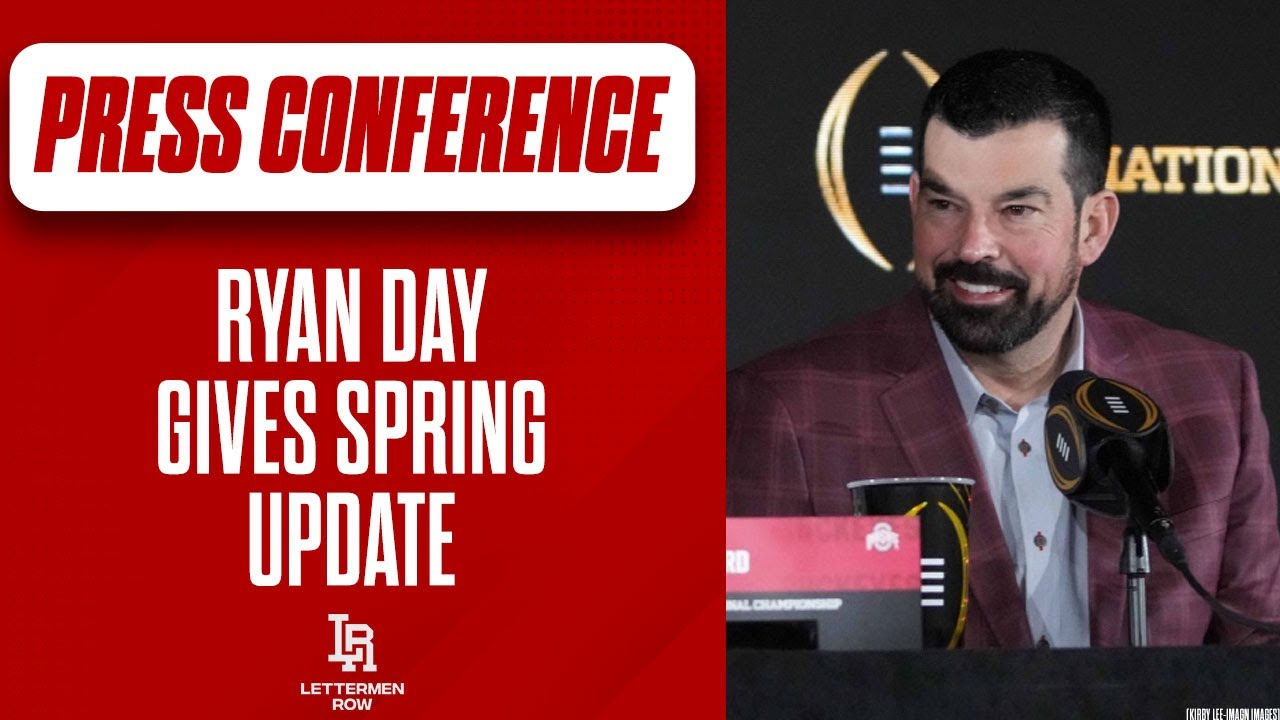 Ryan Day press conference to update Buckeyes spring practice progress ...