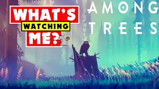 AMONG TREES GAMEPLAY DAY 2! Something Is Watching Me! New Survival Game - HARD Mode