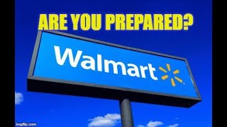 FOOD SHORTAGES AT WALMART, Minot, North Dakota pt.1