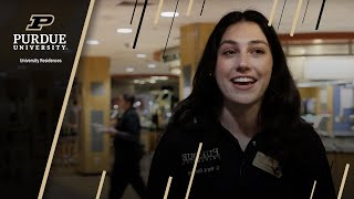 Purdue University student employment - Dining court student HR manager