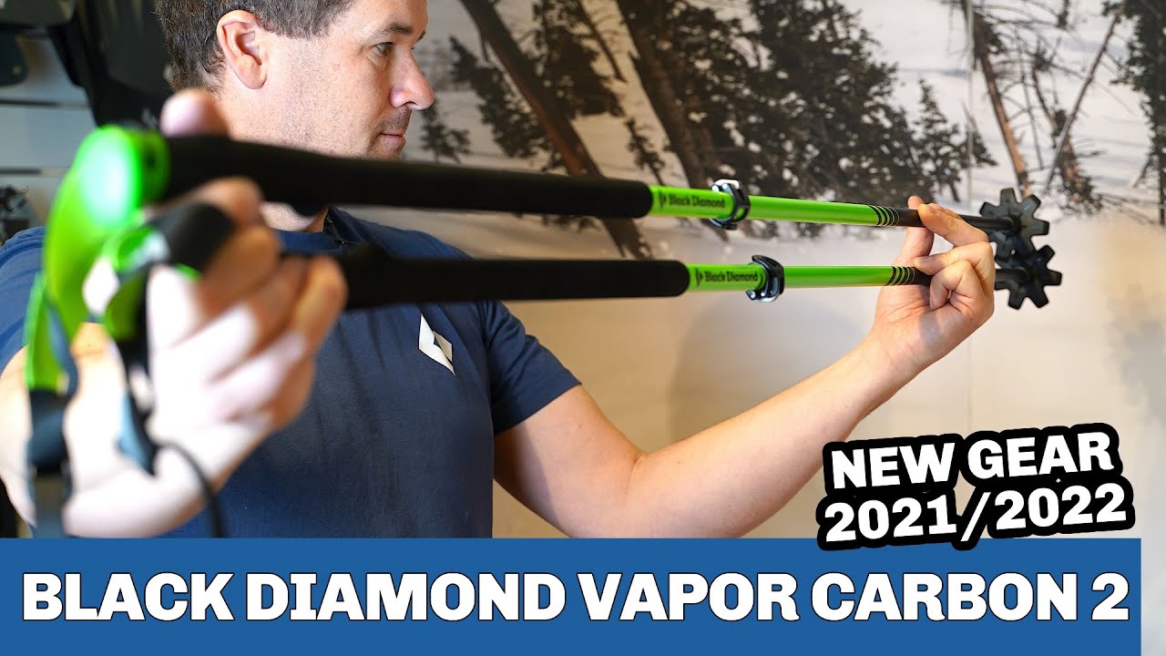 Black Diamond Vapor Carbon 2 ski poles 