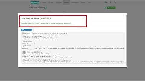 Whalebone ISP — Admin