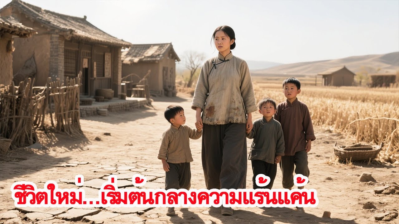 ย้อนเวลาสู่อดีตปีภัยแล้ง! หญิงสาวต้องกลายเป็นแม่หม้ายเลี้ยงลูกสาม และฝ่าฟันเพื่อเอาชีวิตรอด
