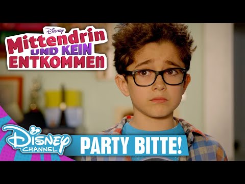 MITTENDRIN UND KEIN ENTKOMMEN - Clip: Party bitte! | Disney Channel App 📱
