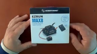 UNBOXING 150A ESC - ZERUN MAX8 HOBBYWING 3  - 6 S