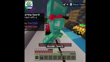 Bedwars Wooden Sword Combo. #mastermind75 #minecraft #bedwars #pvp #shorts