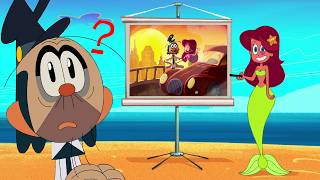 O Piloto Descobre A Verdade  Zig E Sharko  Desenho Animado Em Portugus