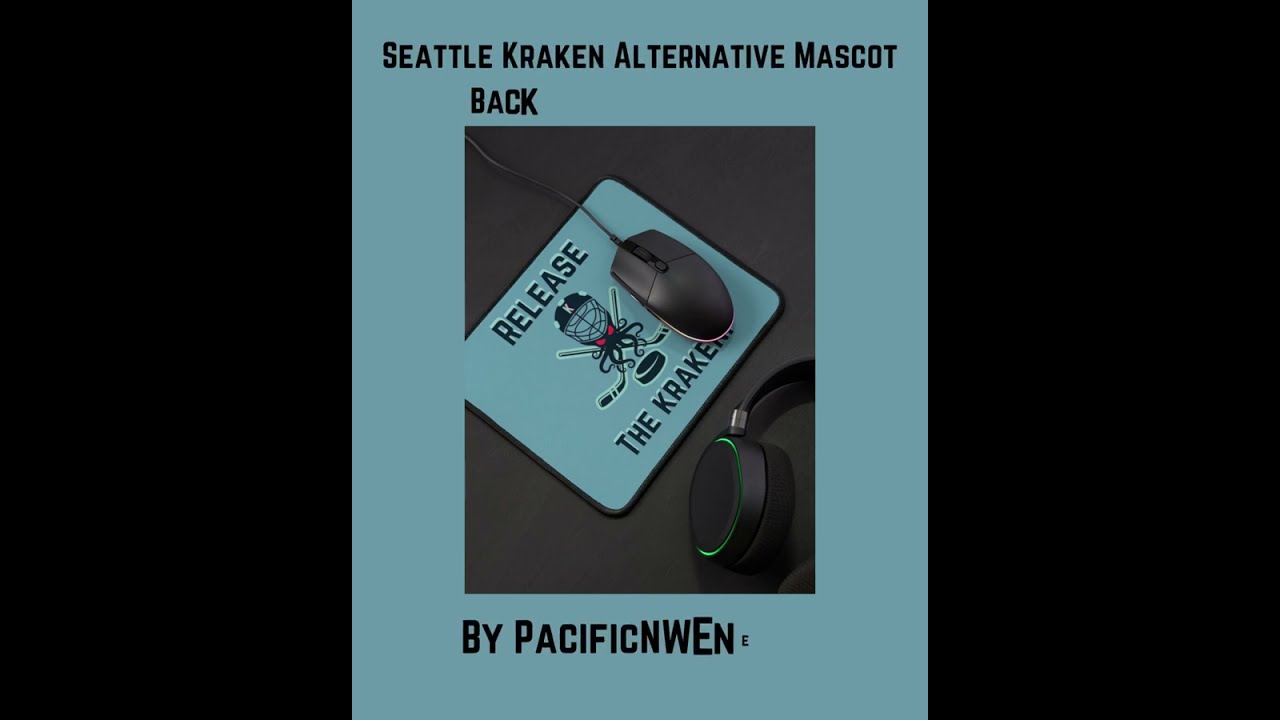 Seattle Kraken Alternative Mascot Back To School Supplies