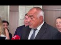 Борисов си изпусна нервите и крещя пред журналистите в парламента