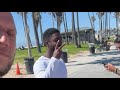 Hanging at Venice Beach (With Steddy)