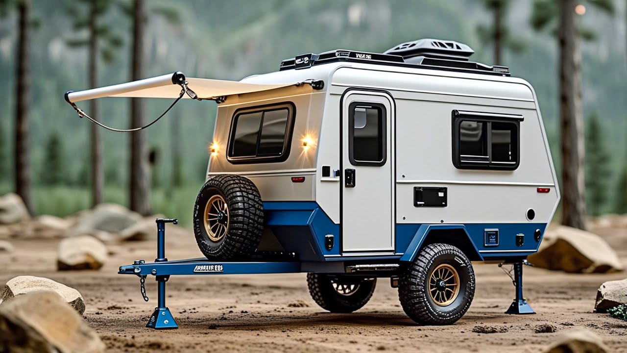 ЛУЧШИЕ легкие прицепы-кемперы для небольших внедорожников