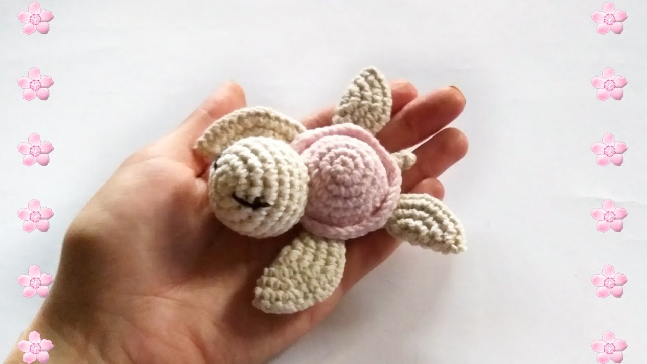 How to knitting amigurumi mini tortoise/Kiçik tısbağa toxunması/Minik kaplumbağa örgü |Crochet|