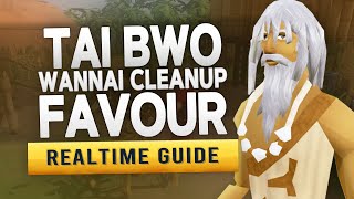 [RS3] Tai Bwo Favour (100%) – Realtime Guide