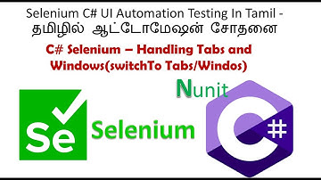 window handling in selenium webdriver in tamil