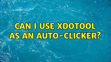 Ubuntu: Can I use xdotool as an auto-clicker?