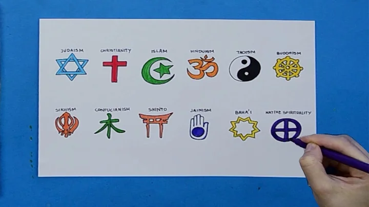 How to draw Symbols of World Religions