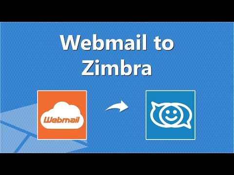 Migrate Webmail to Zimbra | How to Export Webmail Emails to TGZ Quickly