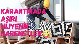 Karanti̇nada Siradan Bi̇r Sabahevde Hali Yikadim