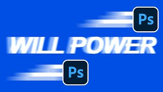 How to: Motion blur text effect | Photoshop tutorial screenshot 3