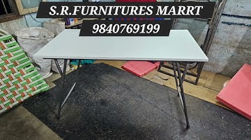 Laptop folding table available in all sizes #srfurnituresmarrt #Foldingtable #spacesavingfurniture