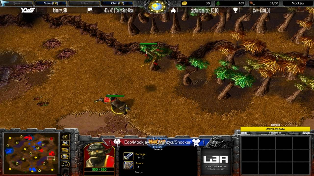 [UD/NE] Edo/Mockjay vs. Franzyzz/Shocker [ORC/UD] | Round of 8 | Game 3