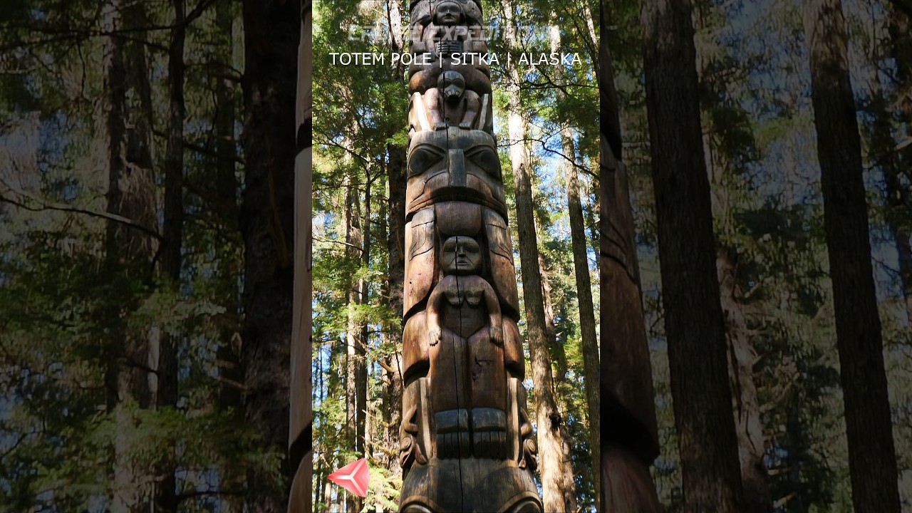 Totem Poles of Sitka National Park | Sitka | Alaska | United States | CEXPS032