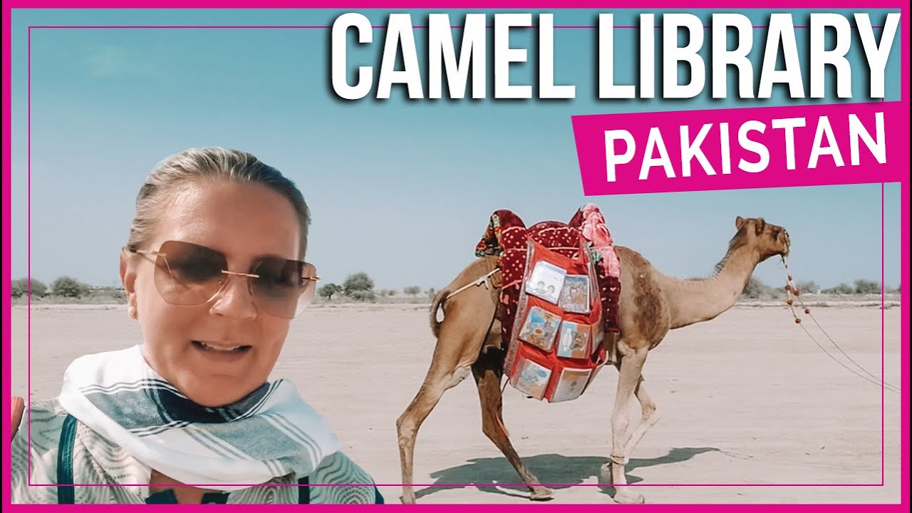 Camels Deliver Books to Rural Balochistan Children in Pakistan by Alif Laila NGO