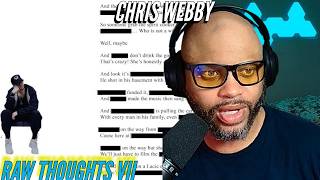 Chris Webby | Raw Thoughts VII | The truth bomb is exposing everyone | (Reaction) 🔥🔥🔥