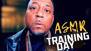 Training Day ASMR Roleplay — Alonzo Teaches Rookie Cop the Streets