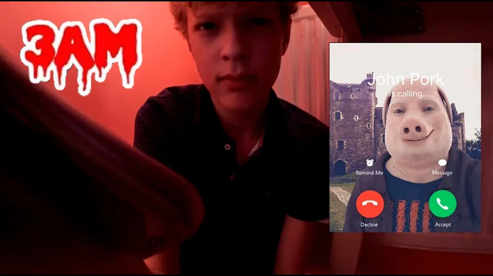 JOHN PORK CALLED ME AT 3AM (he came to my house)