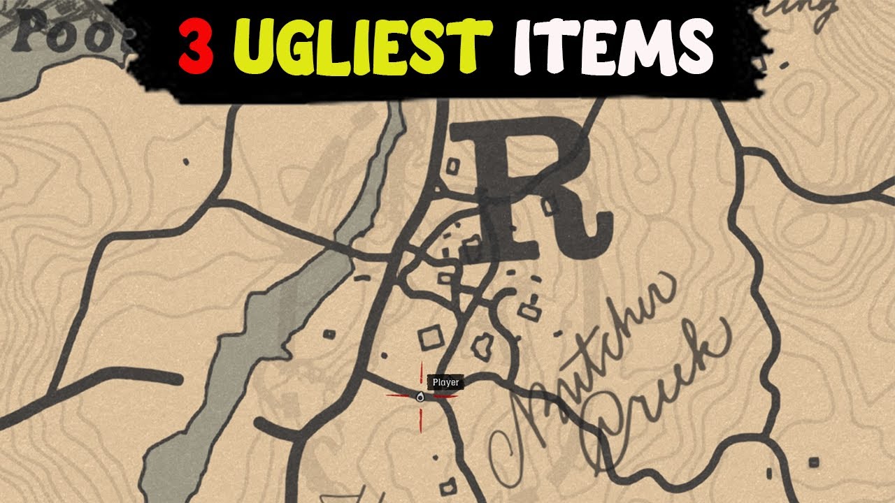 3 Ugliest Items You Can Find Only In This Place - RDR2 - YouTube