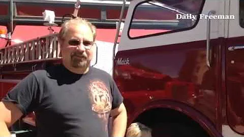 Scott Foro talks about his 1981 Mack truck at the ...